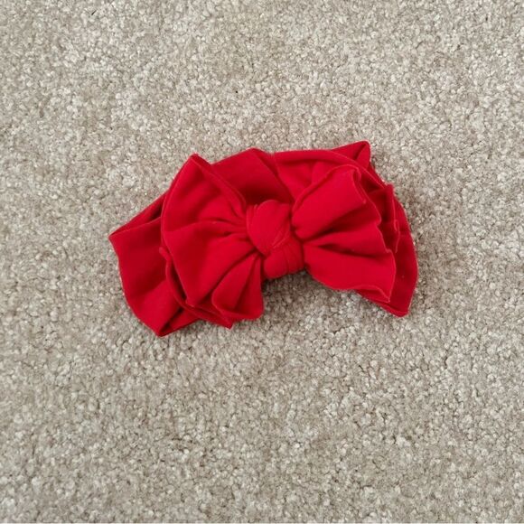 Baby Bling Headband in Cherry Red - Picture 3 of 4
